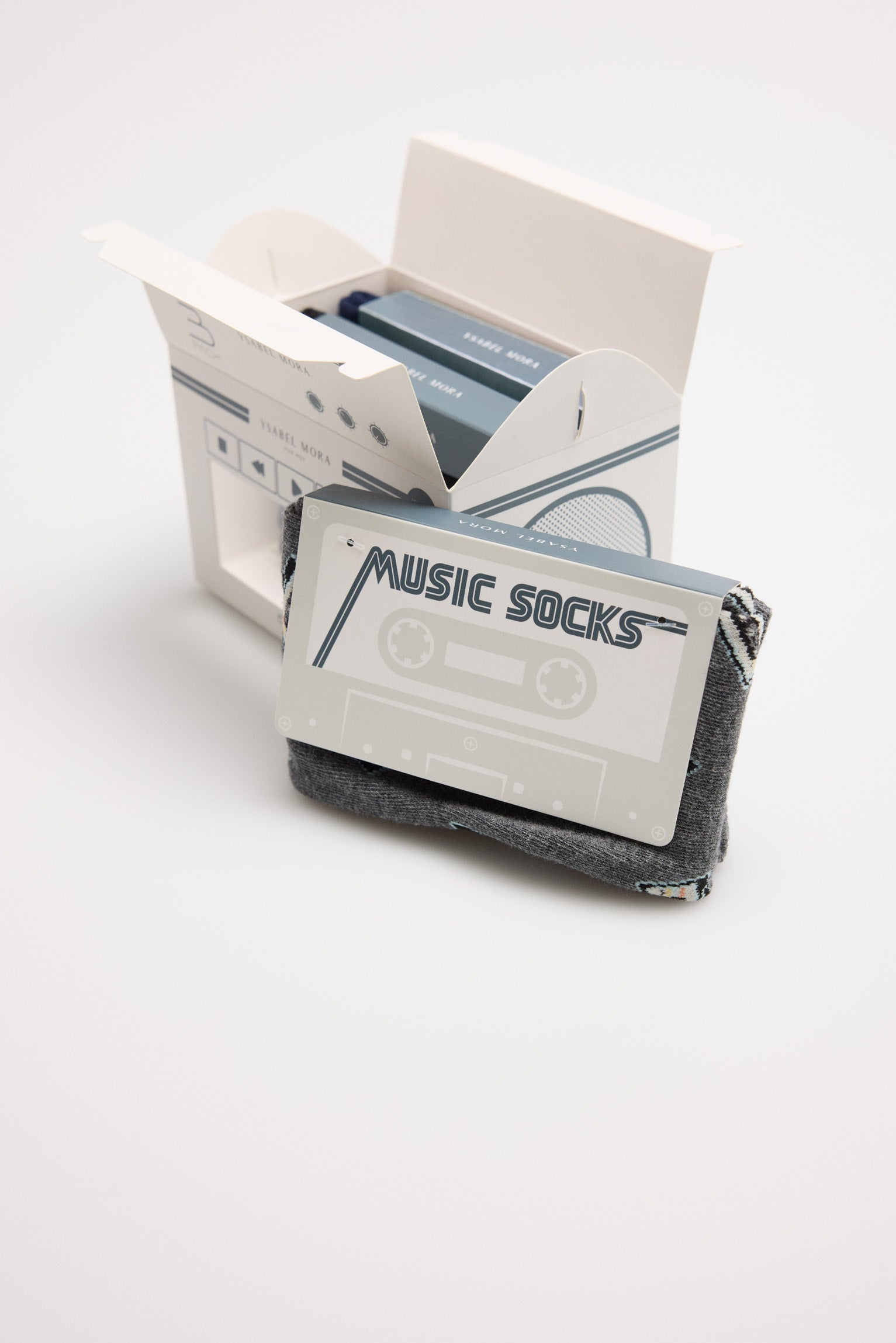 Gift pack of 3 musical printed socks