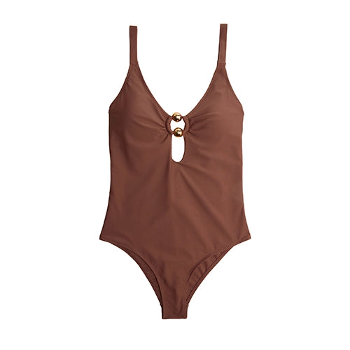 Brown bikinis