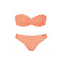 Orange bikinis