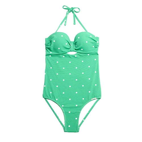 Green bikinis