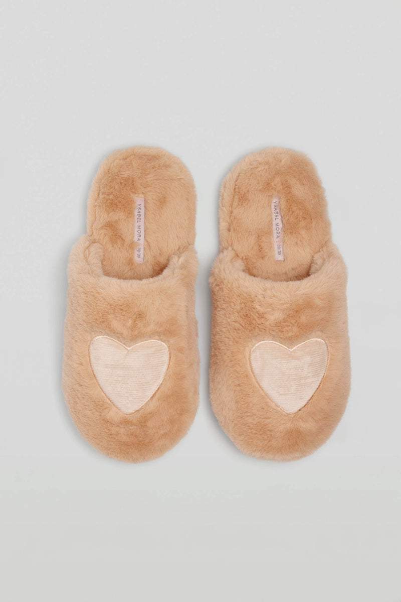 Heart house slippers