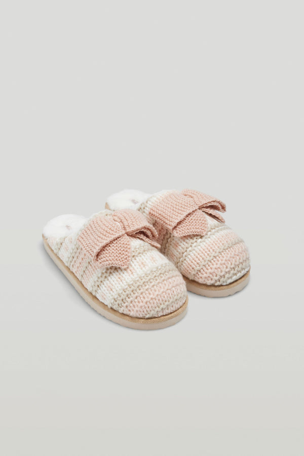 Wool house slippers
