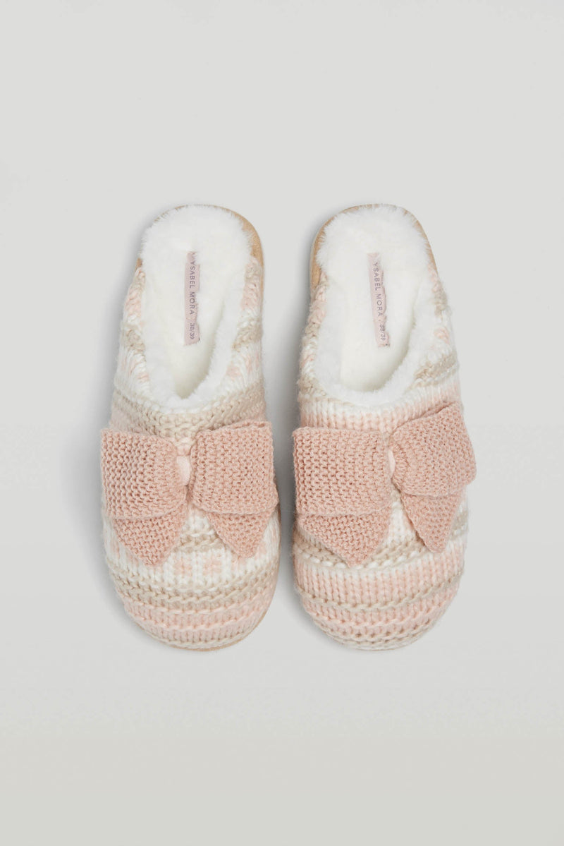 Wool house slippers