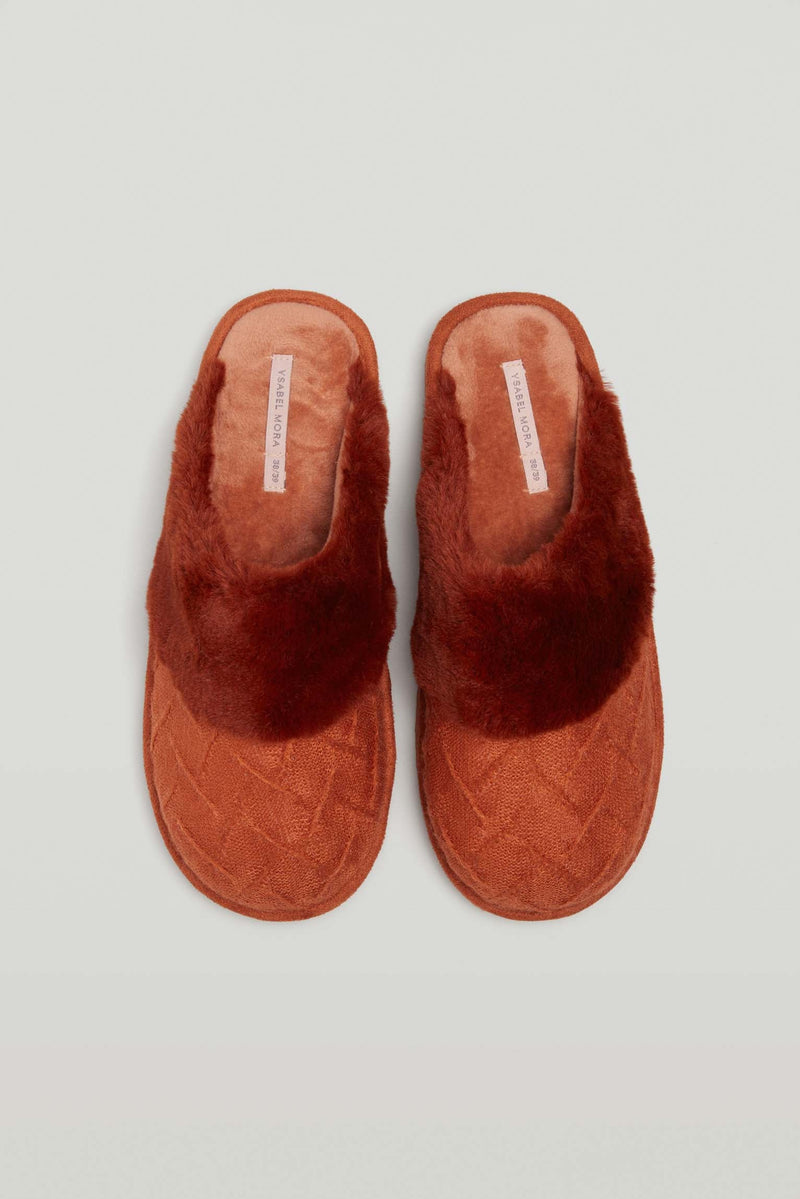 Terracotta house slippers