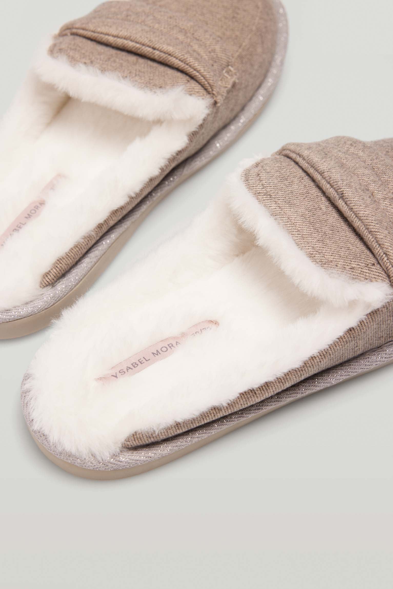 Moccasin house slippers