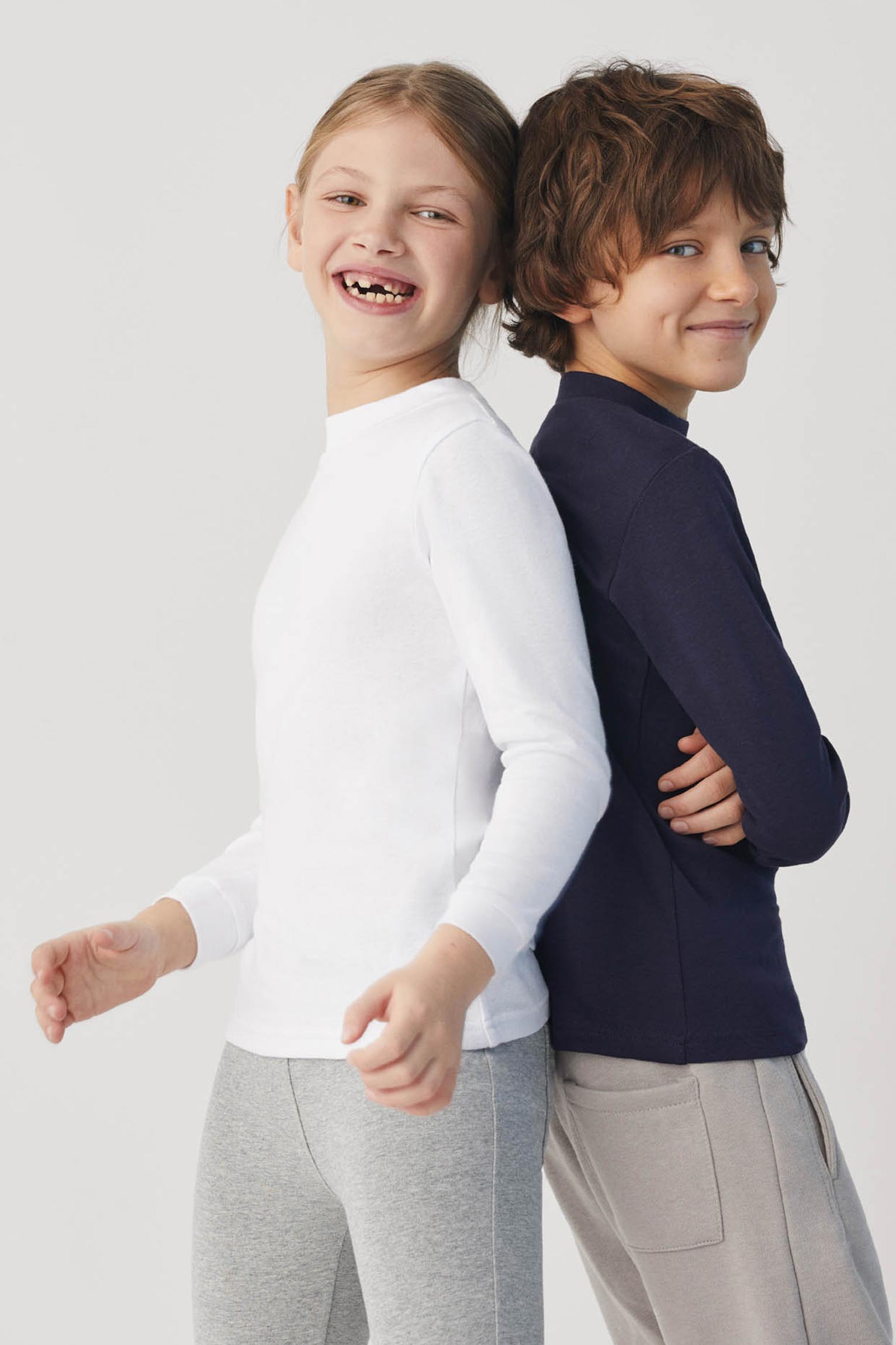 18308 10 camiseta interior infantil manga larga