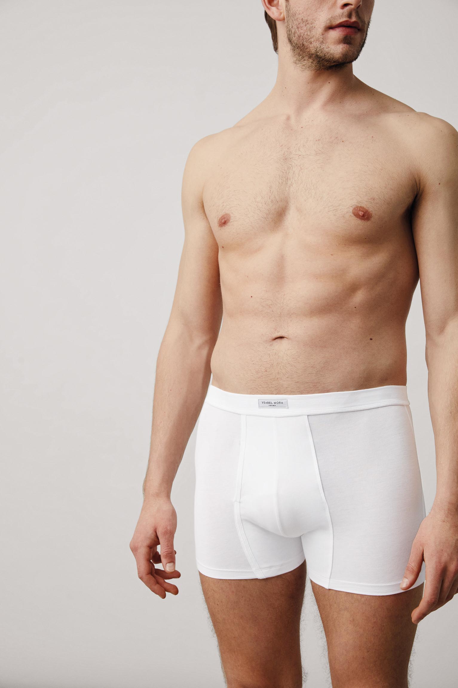 20157-boxer-calzoncillo-transpirable-hombre-3-ysabelmora-blanco - Blanco