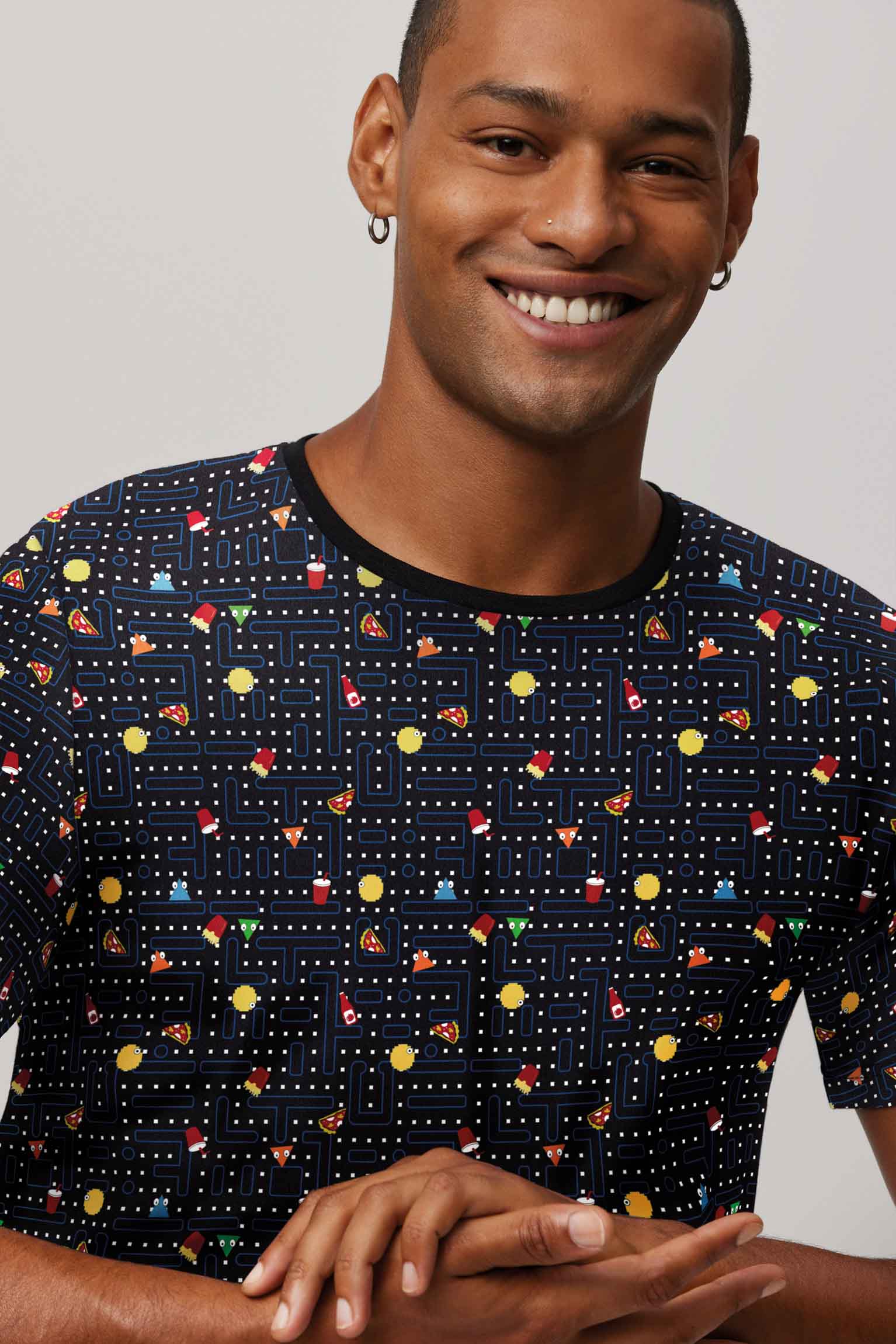 20286-1-camiseta-interior-hombre-pacman-sockarrats-ysabel-mora - Multicolor