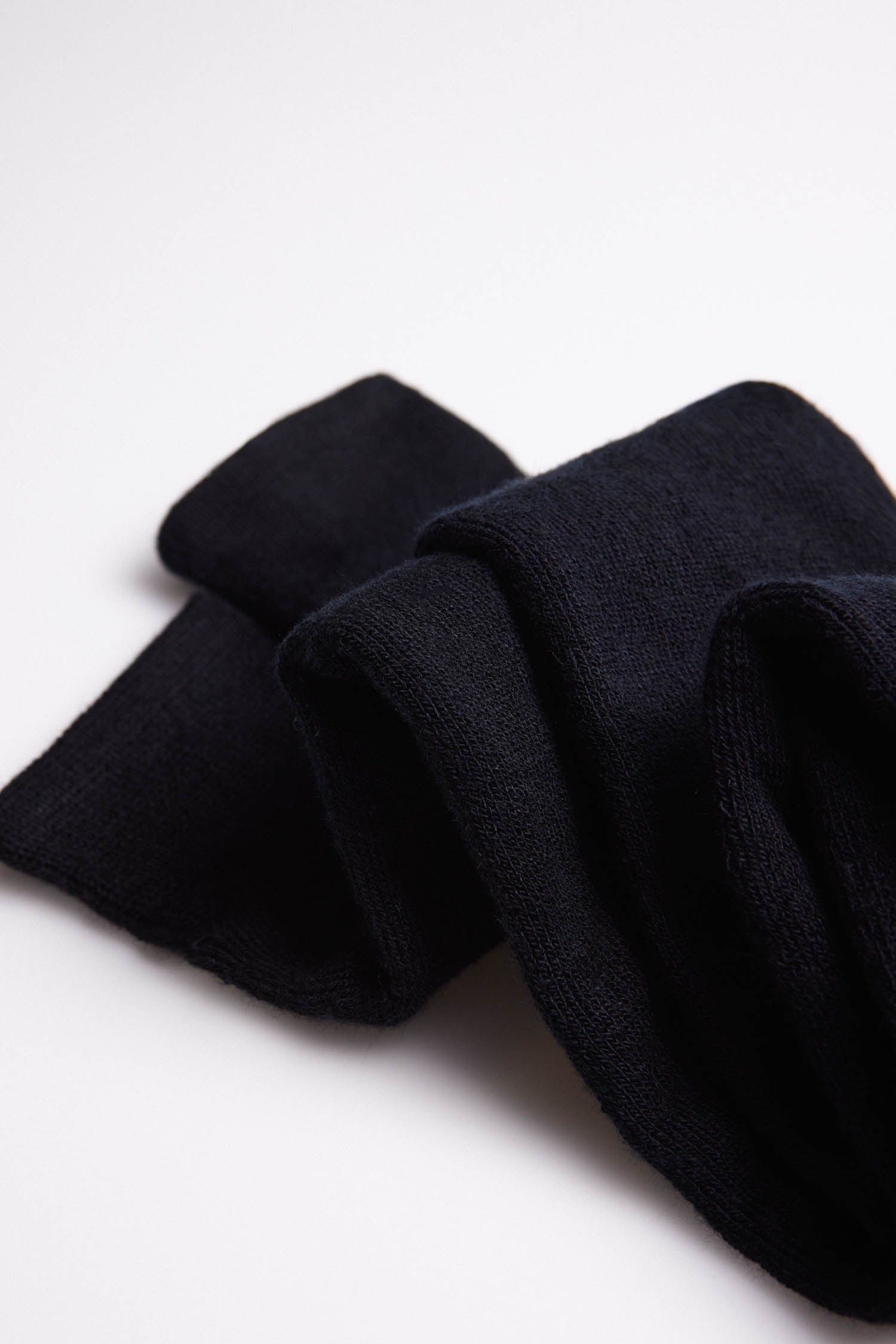 22536 3 calcetin hombre termico largo - Negro