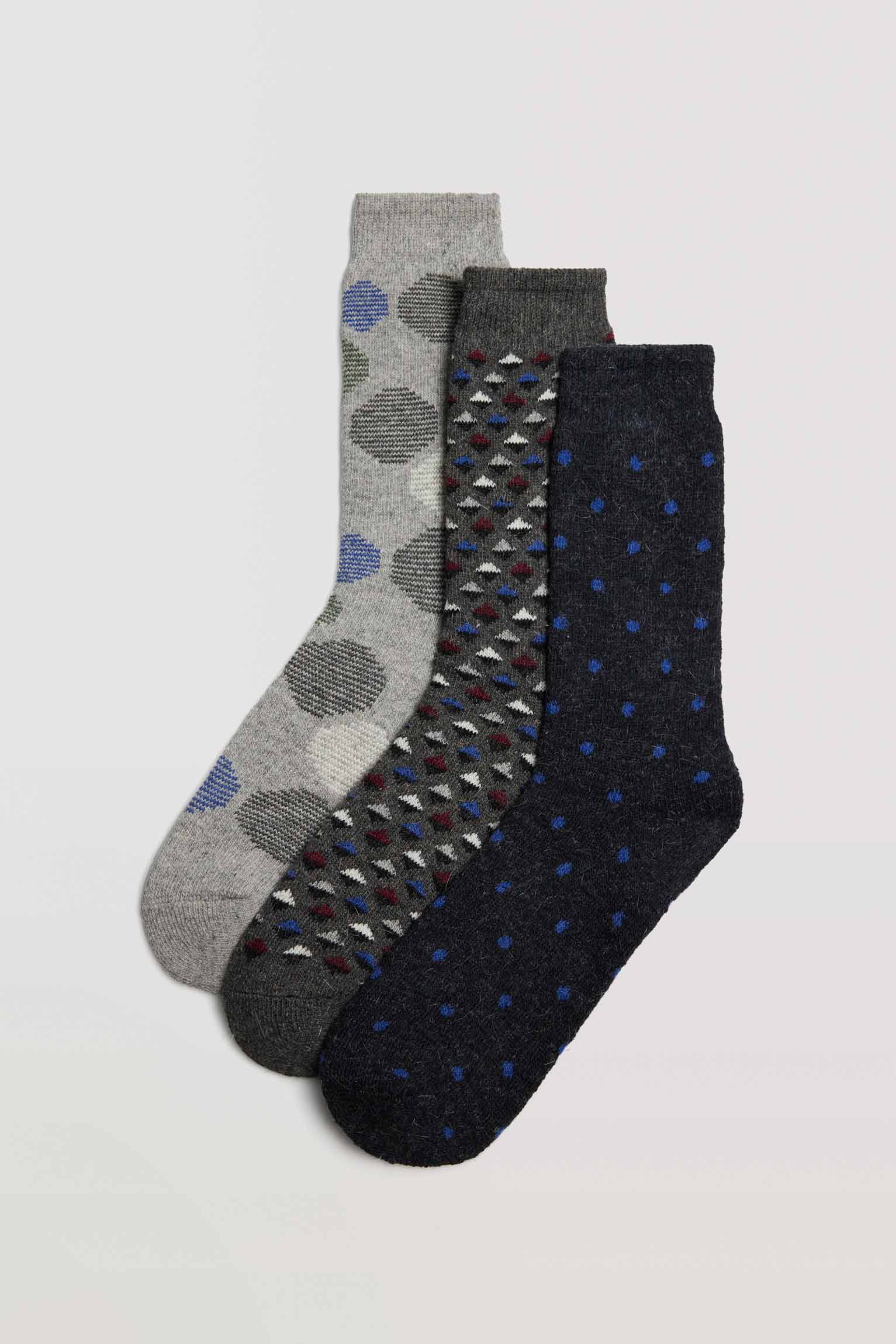 Angora socks 3 pack