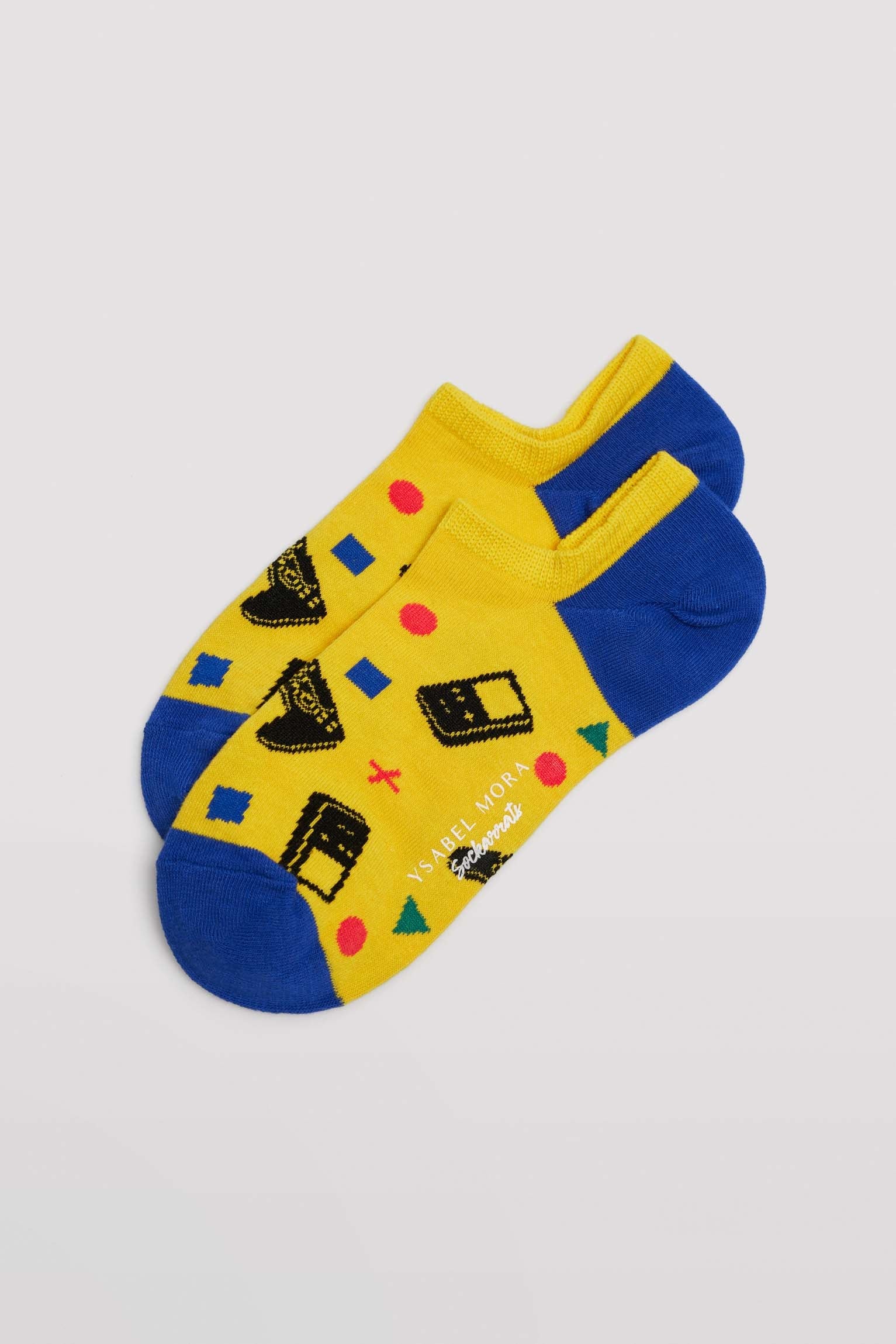 Colorful Printed Pinkies Sockarrats Sets Pack of 3