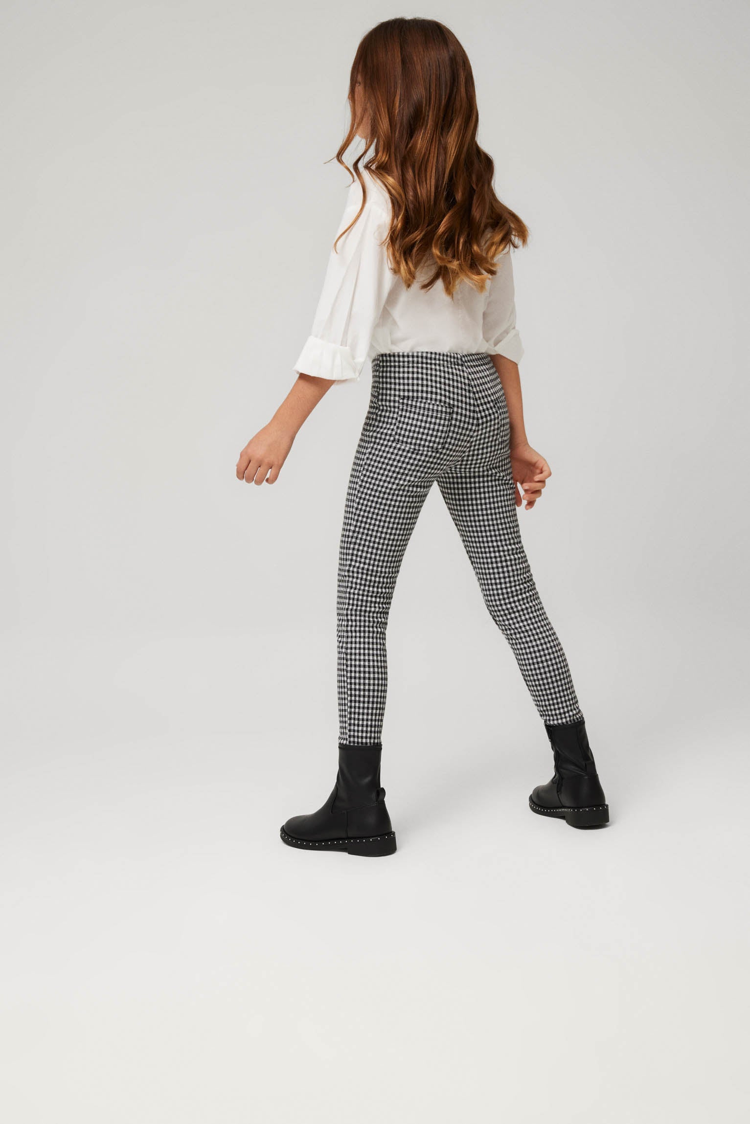 33234-4-leggings-cuadros-niña-ysabel-mora - Multicolor