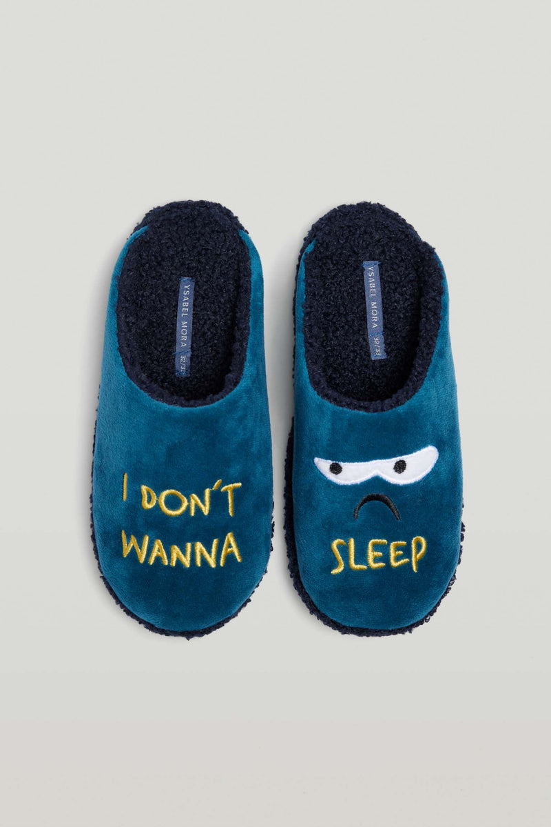 Don't wanna sleep house slippers