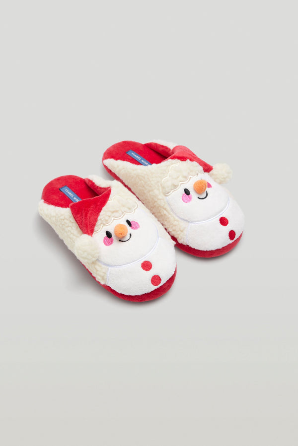 Christmas children's house slippers
