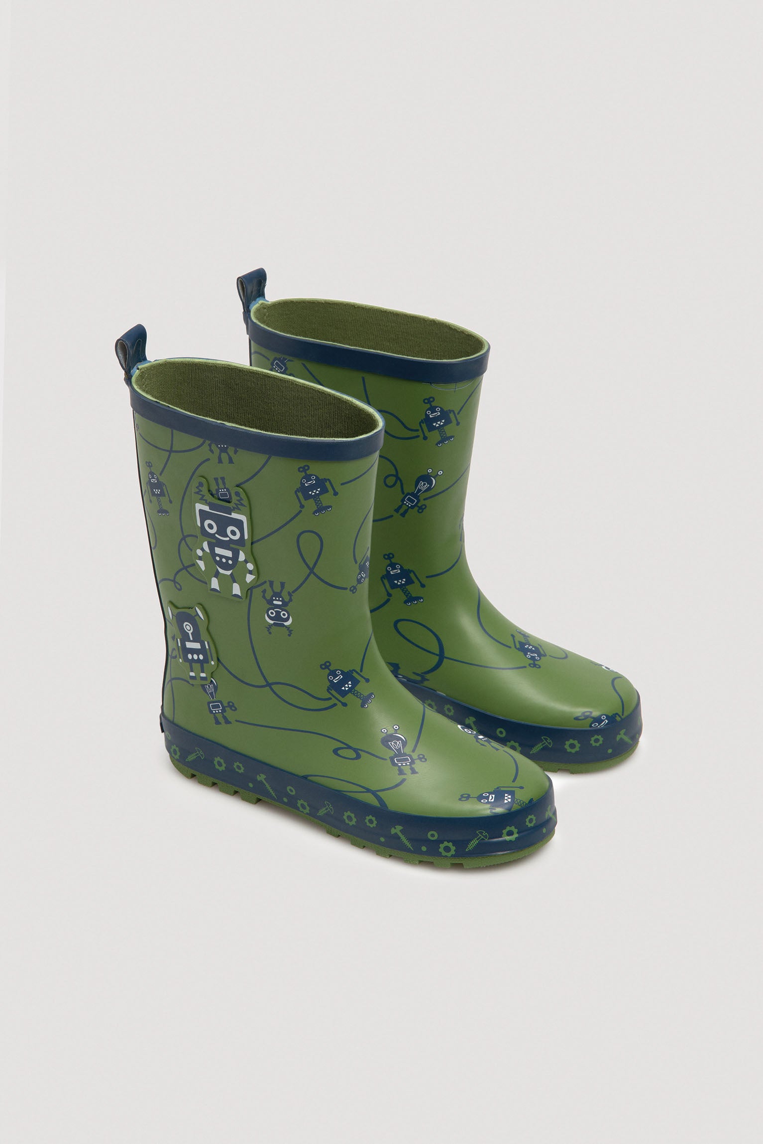 Botas de agua robots