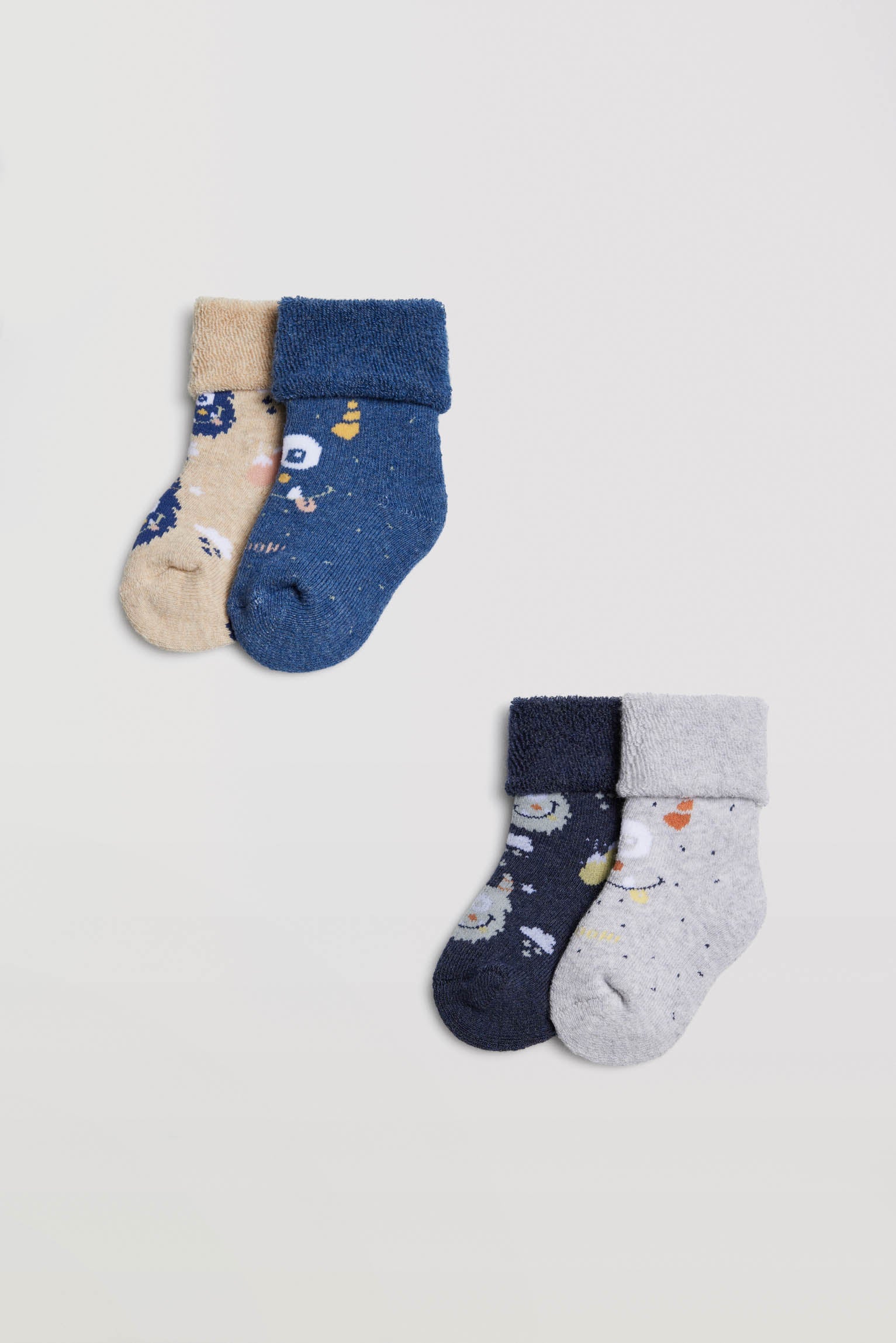 Thermal socks for baby 4 pack