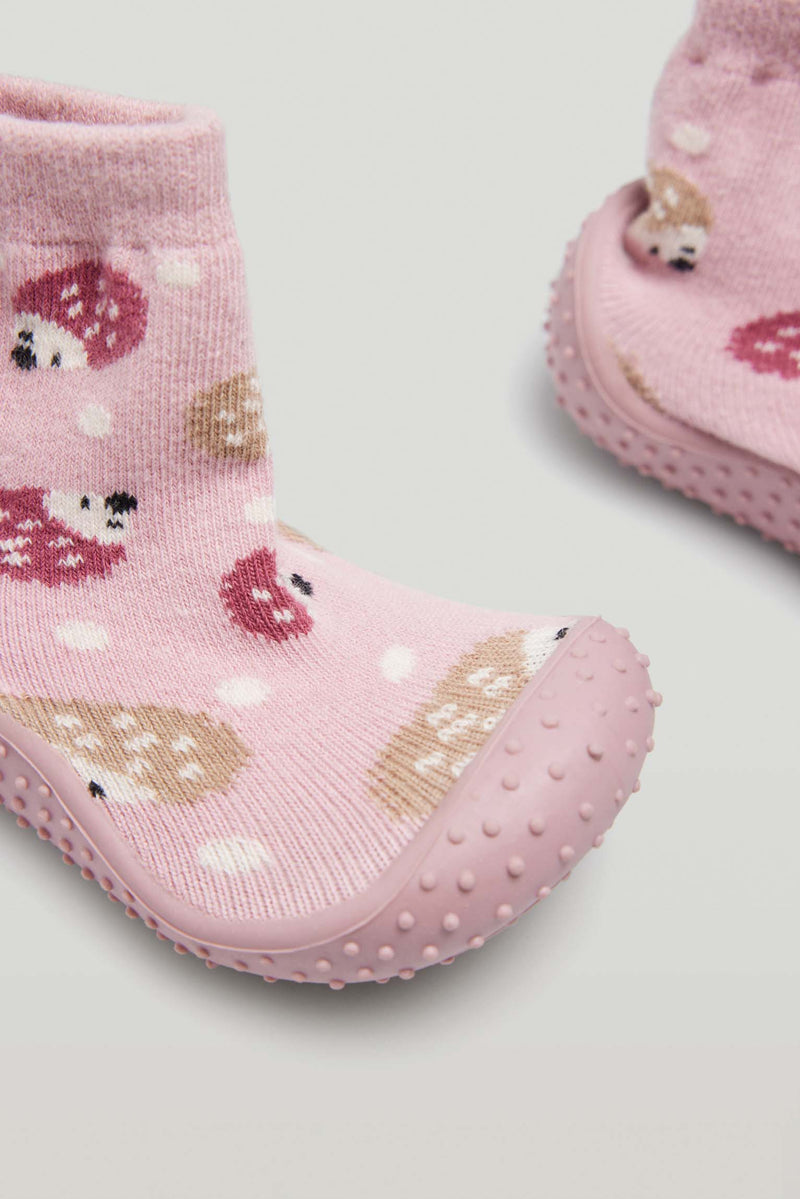 Baby first steps sock slipper